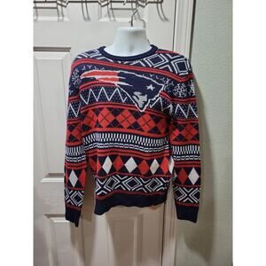 New England Patriots Christmas sweater